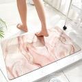 Tapete de banheiro rápido de tapete seco tapete absorvente de banho
